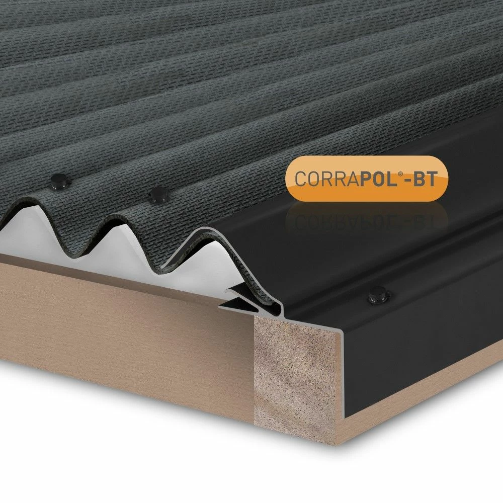 Corrapol BT Rock N Lock Gable Flashing (97mm | 125mm X 6,000mm) 5 Corrapol BT Rock N Lock Gable Flashing (97mm | 125mm X 6,000mm) - Image 3