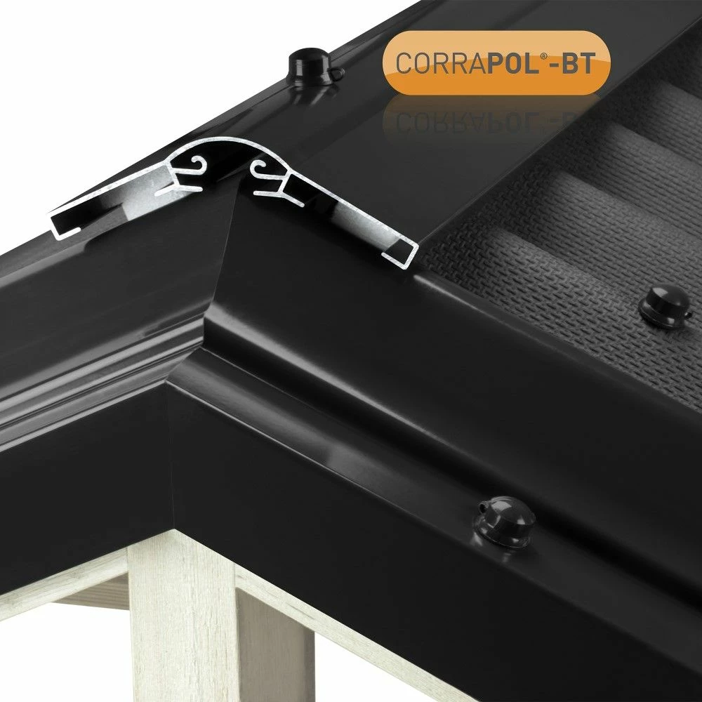 Corrapol BT Aluminium Super Ridge Bar Set (43mm | 148mm X 2,000mm) 5 Corrapol BT Aluminium Super Ridge Bar Set (43mm | 148mm X 2,000mm) - Image 3