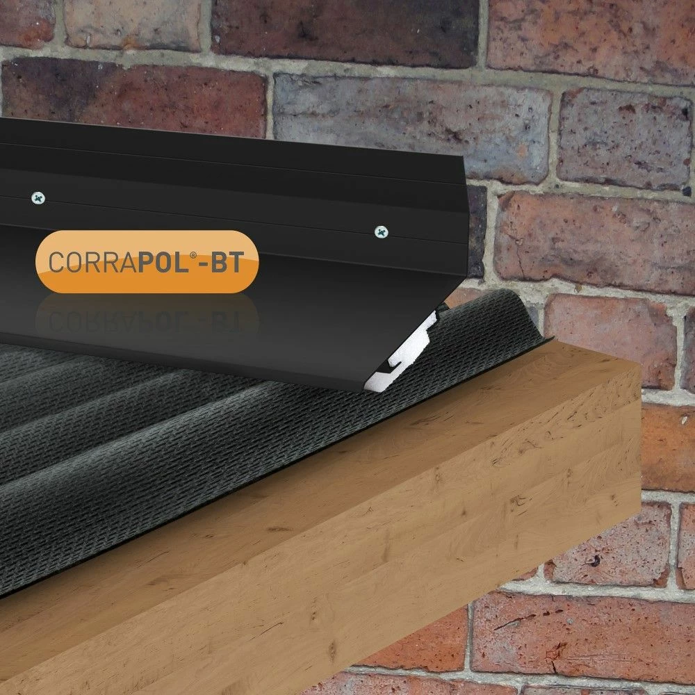 Corrapol BT Wall Top Flashing (90mm | 165mm X 2,000mm) 5 Corrapol BT Wall Top Flashing (90mm | 165mm X 2,000mm) - Image 3