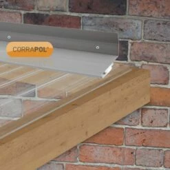 Corrapol Wall Top Flashing (90mm | 165mm X 6,000mm) 10 Corrapol Wall Top Flashing (90mm | 165mm X 6,000mm) -NATIONAL PLASTICS Sales ac628m 01i