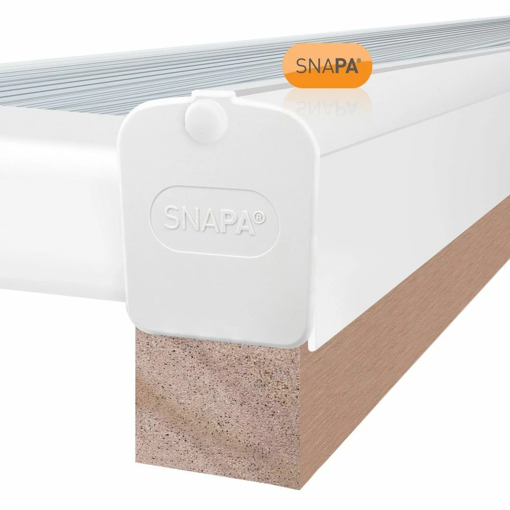Snapa Gable Bar White 4m Inc. End Cap 7 Snapa Gable Bar White 4m Inc. End Cap - Image 5