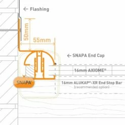 Snapa Wall Side Bar White 5m 10 Snapa Wall Side Bar White 5m -NATIONAL PLASTICS Sales ag450w 01t