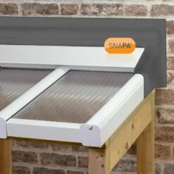 Snapa Top Wall Flashing (6m | White) -NATIONAL PLASTICS Sales ag506w 02i