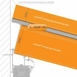 Alukap-SS High Wall Bar (134mm | 58mm X 3,000mm) -NATIONAL PLASTICS Sales akss510w 02t