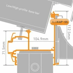 Alukap-SS Wall And Eaves Beam (110mm | 108mm X 3,000mm) 15 Alukap-SS Wall And Eaves Beam (110mm | 108mm X 3,000mm) -NATIONAL PLASTICS Sales akss620w 03t