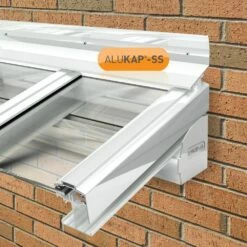 Alukap-SS Top Wall Flashing(132mm | 105mm X 6,000mm) -NATIONAL PLASTICS Sales akss706w 01i