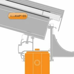 Alukap-SS Complete Post And Bracket Kit(60mm | 60mm X 3,000mm) -NATIONAL PLASTICS Sales akss920w 04t