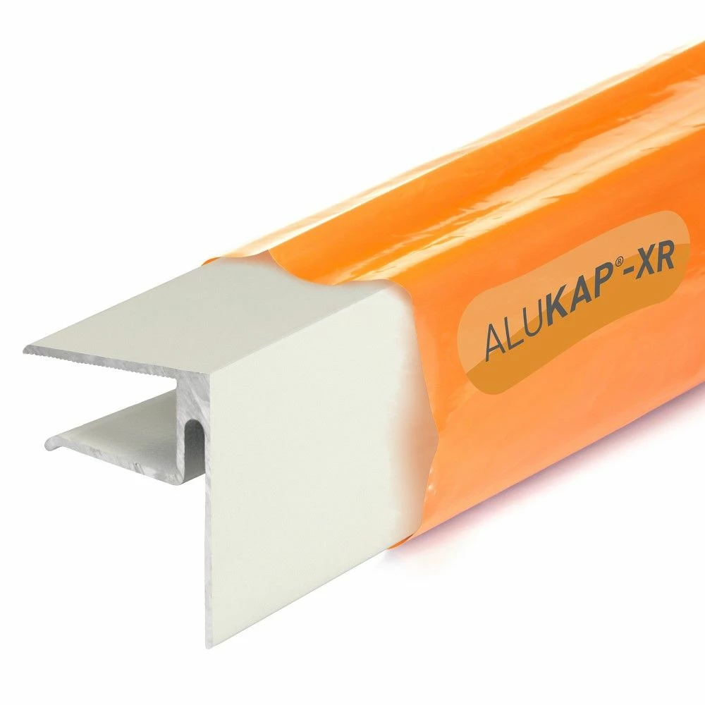 Alukap-XR 16mm End Stop Bar 3m White 3 Alukap-XR 16mm End Stop Bar 3m White
