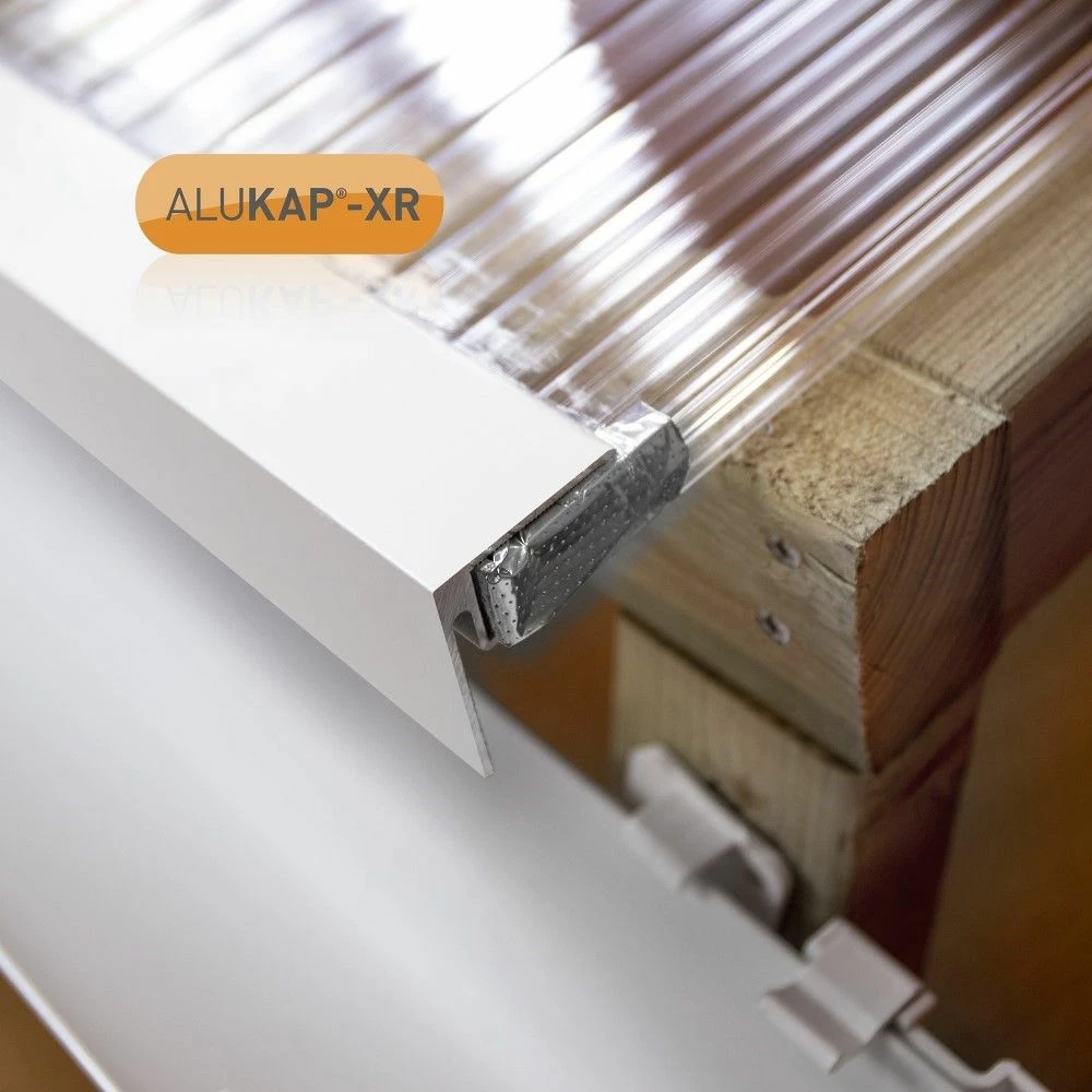 Alukap-XR 16mm End Stop Bar 3m White 6 Alukap-XR 16mm End Stop Bar 3m White - Image 4