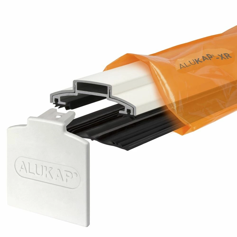 Alukap-XR 60mm Glazing Bar With 45mm Rafter Gasket (3.6m | White) 3 Alukap-XR 60mm Glazing Bar With 45mm Rafter Gasket (3.6m | White)