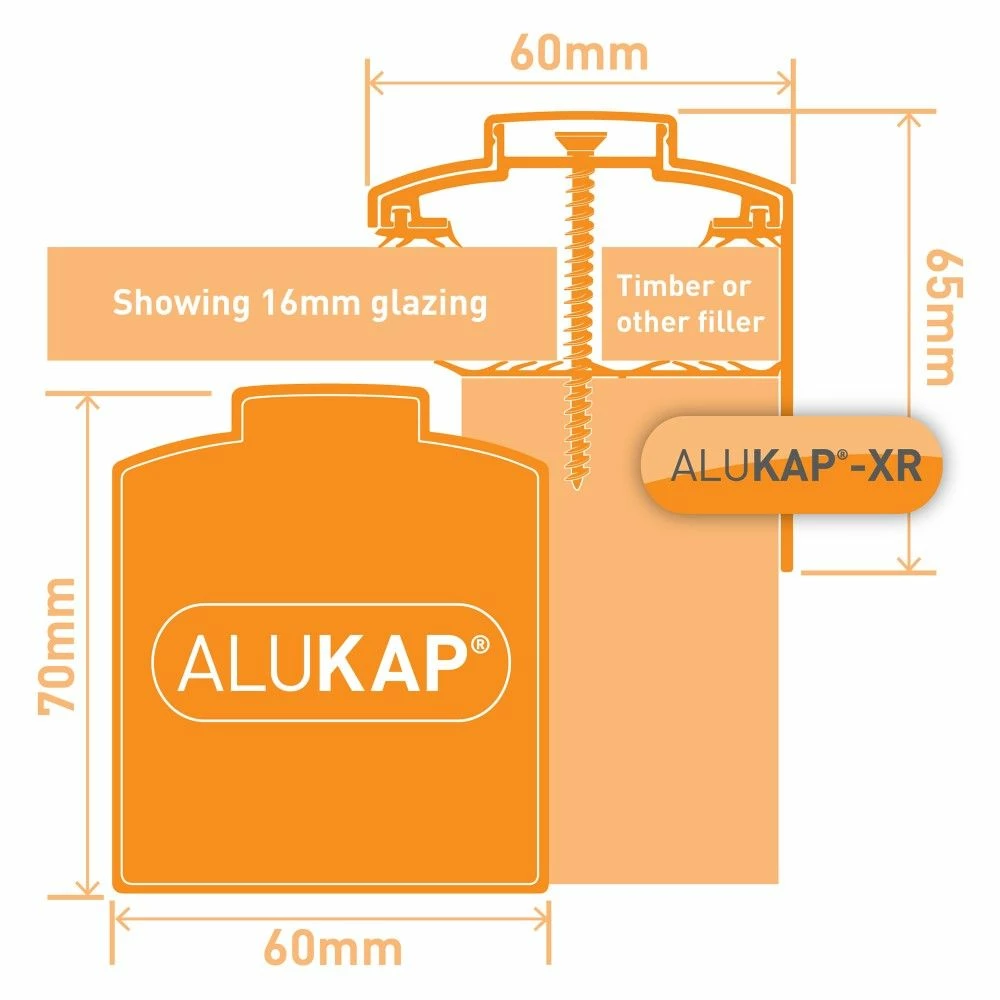 Alukap-XR Gable Bar (16 Mm | 60mm X 4,800mm) 4 Alukap-XR Gable Bar (16 Mm | 60mm X 4,800mm) - Image 2