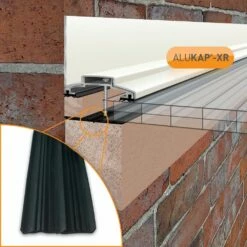 Alukap-XR 60mm Wall Bar With 45mm Rafter Gasket (3.6m | White) 7 Alukap-XR 60mm Wall Bar With 45mm Rafter Gasket (3.6m | White) -NATIONAL PLASTICS Sales akx562w 01i