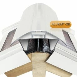 Alukap-XR Ridge Channel Snap Cover (7mm | 45mm X 6,000mm) -NATIONAL PLASTICS Sales akx708wh 01i