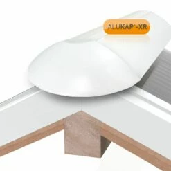 Alukap-XR Ridge Radius Endplate (76mm | 180mm X 90mm) -NATIONAL PLASTICS Sales akx773w 01i