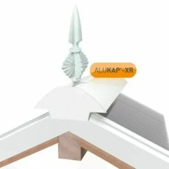Alukap-XR Aluminium Finial (260mm | 90mm X 120mm) -NATIONAL PLASTICS Sales akx774w 02i