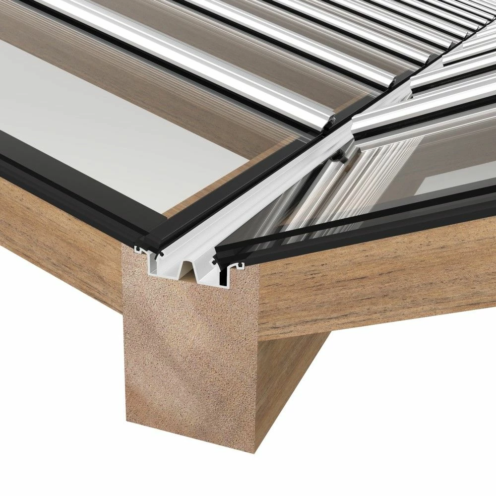 Alukap-XR Valley Bar With Gaskets (20mm | 80mm X 4,800mm) 5 Alukap-XR Valley Bar With Gaskets (20mm | 80mm X 4,800mm) - Image 3