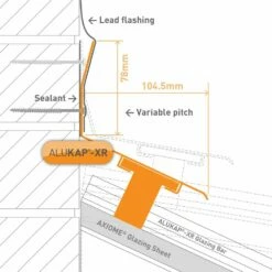 Alukap-XR Top Wall Flashing (3m | White) 9 Alukap-XR Top Wall Flashing (3m | White) -NATIONAL PLASTICS Sales akx903w 01t