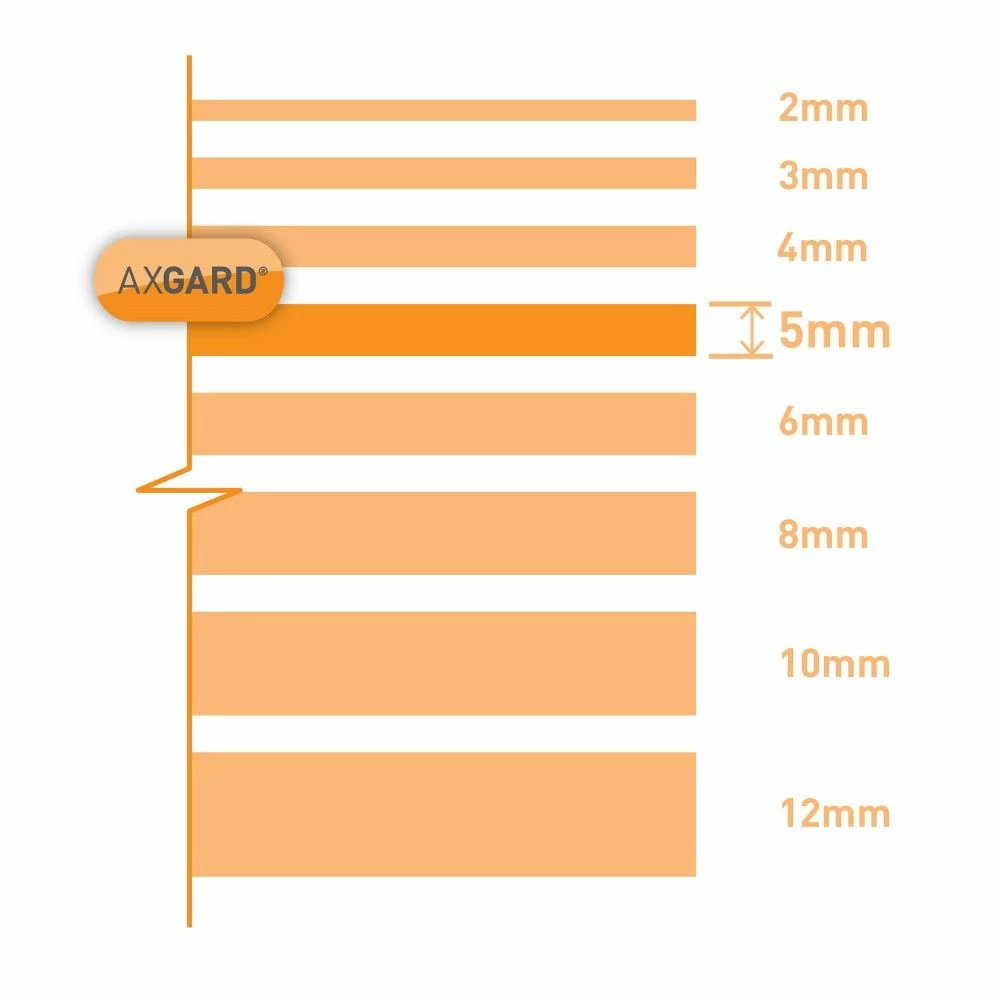 Axgard Bronze Glazing Sheet (5mm | 2,050mm X 1,000mm) 4 Axgard Bronze Glazing Sheet (5mm | 2,050mm X 1,000mm) - Image 2