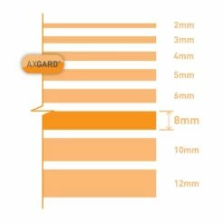 Axgard Clear Glazing Sheet (8mm | 500mm X 2,000mm) 6 Axgard Clear Glazing Sheet (8mm | 500mm X 2,000mm) -NATIONAL PLASTICS Sales ap8cuv4 01t