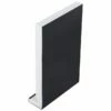 Black Square 16mm X 200mm Square Fascia Board (5m) -NATIONAL PLASTICS Sales concsf200a