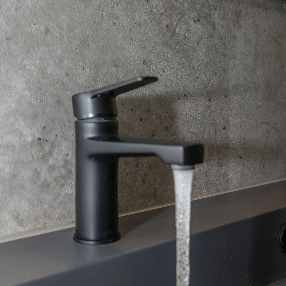 Grey Concrete ZX Solid Bathroom Wall Panel 4 Grey Concrete ZX Solid Bathroom Wall Panel - Image 2