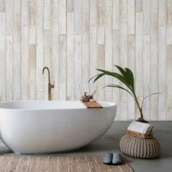 White Cabin Wall Panels