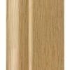 Oak 100mm Ogee Skirting Board (2.9m) -NATIONAL PLASTICS Sales ema508.001.003