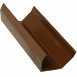 Brown 117mm Square Gutter (4m)