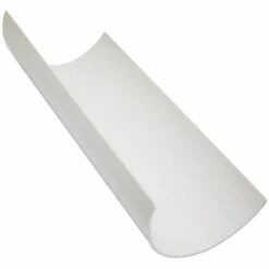 White 112mm Half Round Gutter (4m)