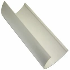 White 114mm Deep Gutter (4m)