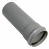 Grey 110mm Single Socket Pipe (3m) -NATIONAL PLASTICS Sales flosp4gr 1