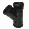 110mm Pipe Triple Socket 45 Degree Branch (Black) 2 110mm Pipe Triple Socket 45 Degree Branch (Black) -NATIONAL PLASTICS Sales kays13bl