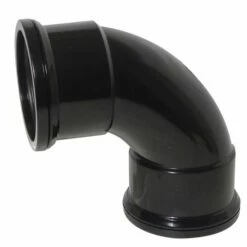 Black 90 Degree Double Socket Bend