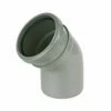 Grey 110mm Pipe Single Socket 45 Degree Bend 2 Grey 110mm Pipe Single Socket 45 Degree Bend -NATIONAL PLASTICS Sales kays8gy