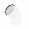 45 Degree Single Socket Soil Bend (White) 2 45 Degree Single Socket Soil Bend (White) -NATIONAL PLASTICS Sales kays8wh
