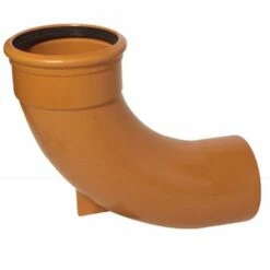 Terracotta 110mm Underground 87.5 Degree Single Socket Rest Bend