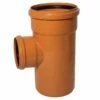 Terracotta 160mm X 110mm Underground 90 Degree Double Socket Junction -NATIONAL PLASTICS Sales kayug48160