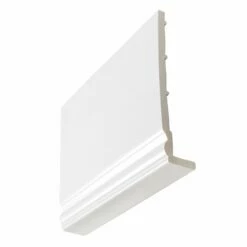 Brilliant White Ogee 8mm X 250mm Fascia Board (5m)