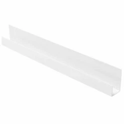 White Universal Channel For Kavex External Cladding (5m)