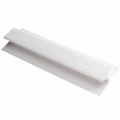 White Two-part Centre Joint Trim For Kavex External Cladding (5m)