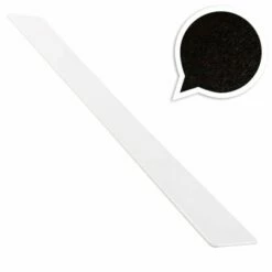Black Ash Square 50mm X 250mm End Cap (9mm Or 16mm Boards)