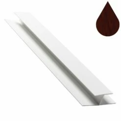 Rosewood Cover Joint / H Trim (5m)