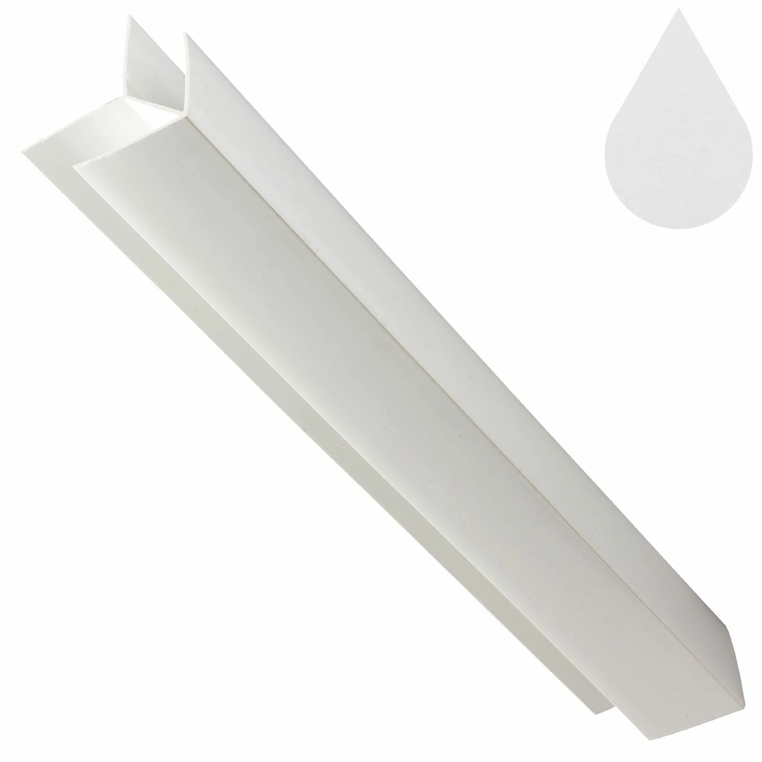 Brilliant White Cladding External Corner Trim (5m) 3 Brilliant White Cladding External Corner Trim (5m)