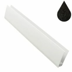 Black Ash Cladding 2 Part Universal Trim (5m)