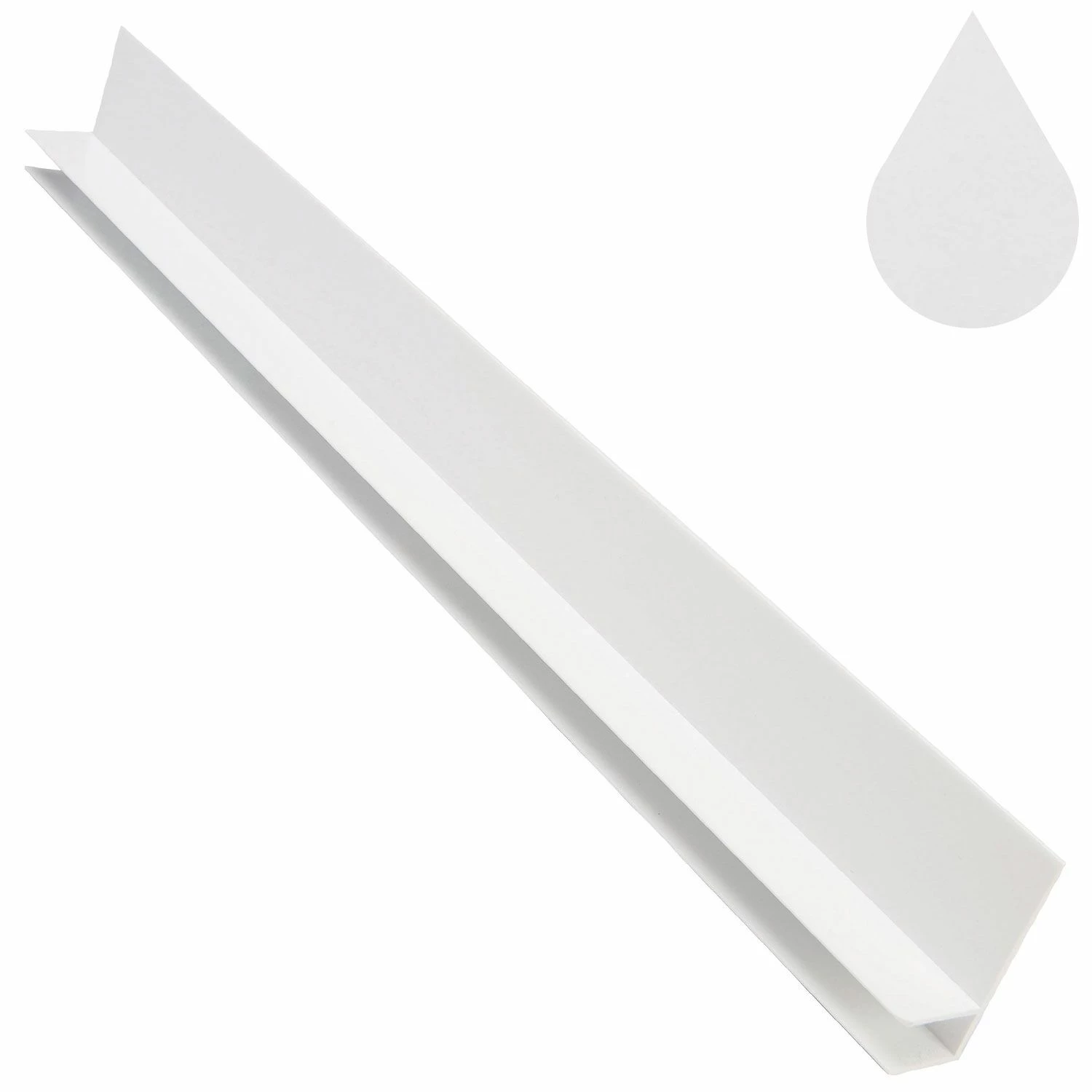Brilliant White Flat Soffit Batten 5m (9mm Boards) 3 Brilliant White Flat Soffit Batten 5m (9mm Boards)