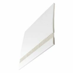 Brilliant White 9mm X 330mm Vented Soffit Board (5m)