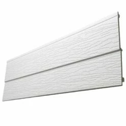 Light Grey Textured 270mm Feather Edged Shiplap Cladding (5m)