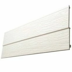 Cream Textured 270mm Feather Edged Shiplap Cladding (5m)