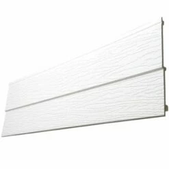 White Textured 270mm Feather Edged Shiplap Cladding (5m)