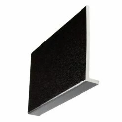 Black Ash Square 9mm X 185mm Reveal Liner Fascia Capping Board (5m)